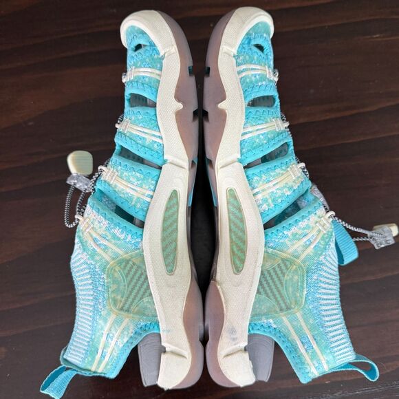Size 6 - Keen Evofit One Knight Hiking Sandals Women’s Paloma Lake Blue - Picture 4 of 13